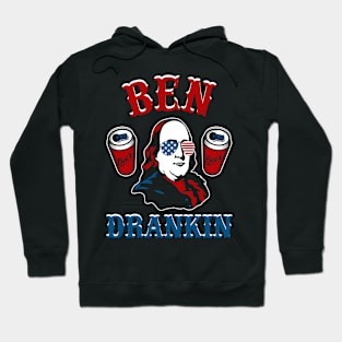 Ben Drankin Fourth of July President Hoodie